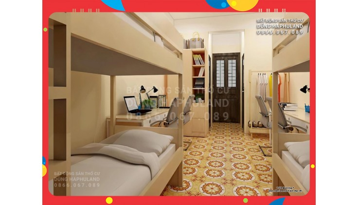 BT. Tòa CHDV 70 giường, TN tới 150 triệu/th. Ngang ~ 10M, 213m2, 4T. Sát MT Lê Quang Định.